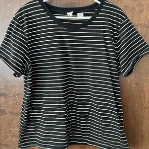 Levi’s Black & Gold Striped Tee